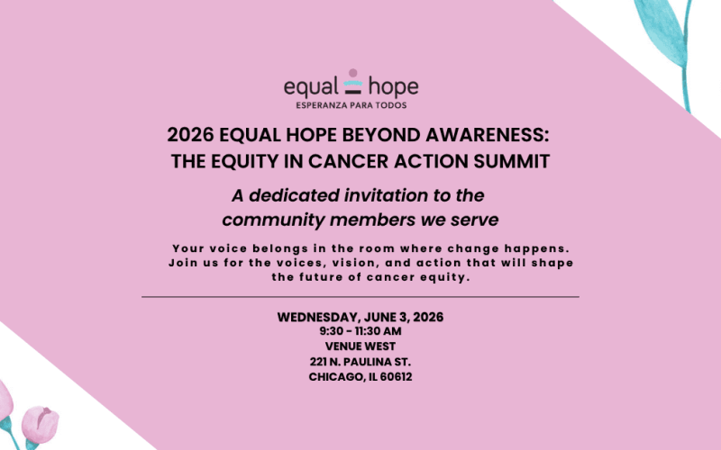 2026 Equal Hope Beyond Awareness The Equity in Cancer Action Summit IG Flyer (1200 x 630 px) (2)